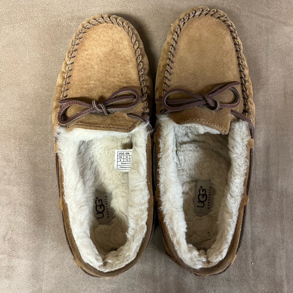 UGG Women’s Dakota Wool-lined Suede Moccasins